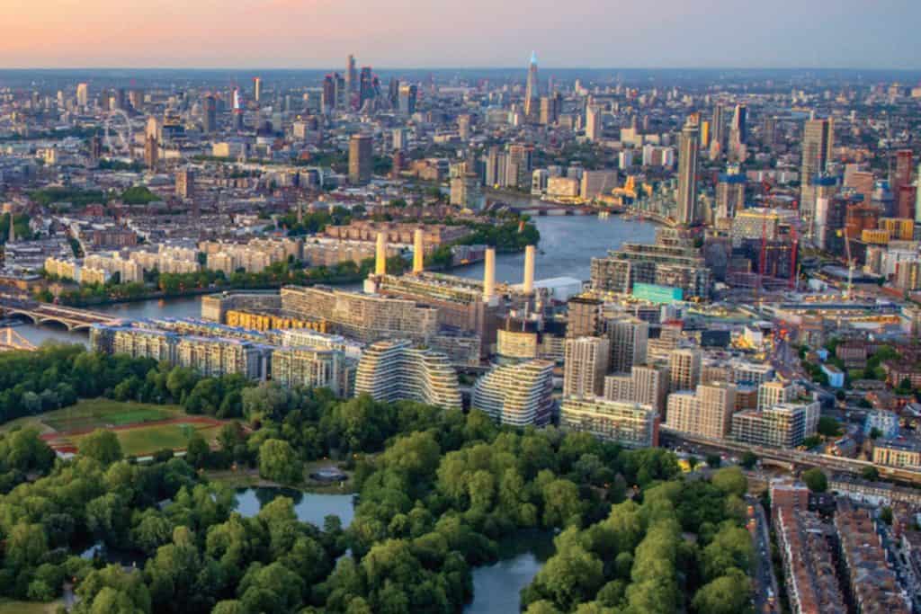 South West London cityscape